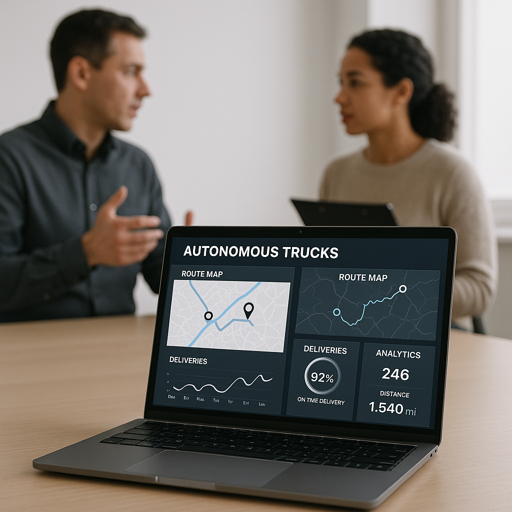 Unleash the Future: How Driverless Trucks are Changing Logistics