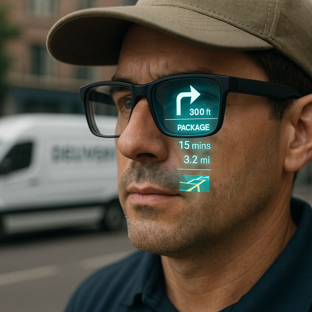 Discover How AI-Powered Smart Glasses Are a Game-Changer for Delivery!