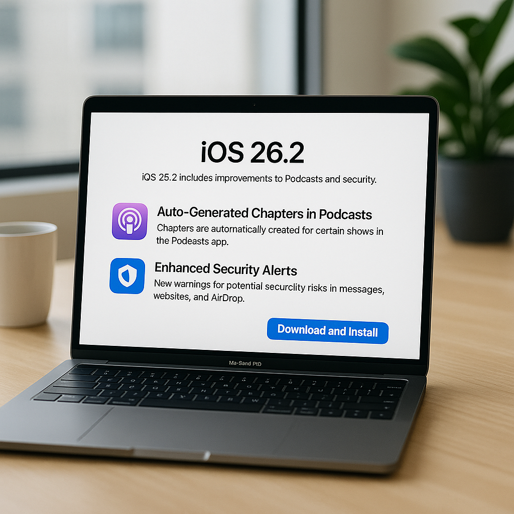 Discover Game-Changing iOS 26.2 Features for Your Business!