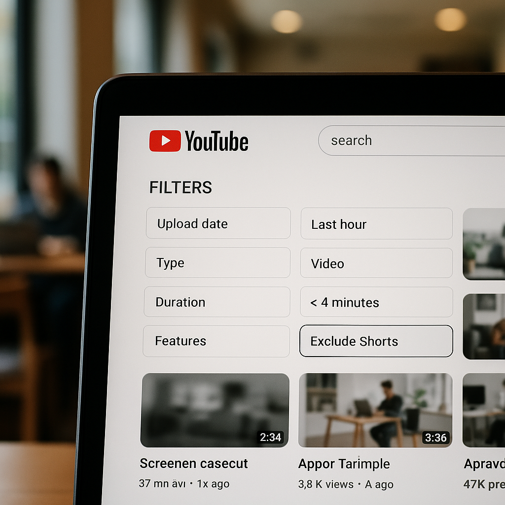 Unleash the Power of YouTube: Exclude Shorts for Perfect Results!